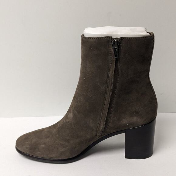 Frye Julia Ankle Boots, Dark Taupe Suede, Women's 9 M - Picture 3 of 6